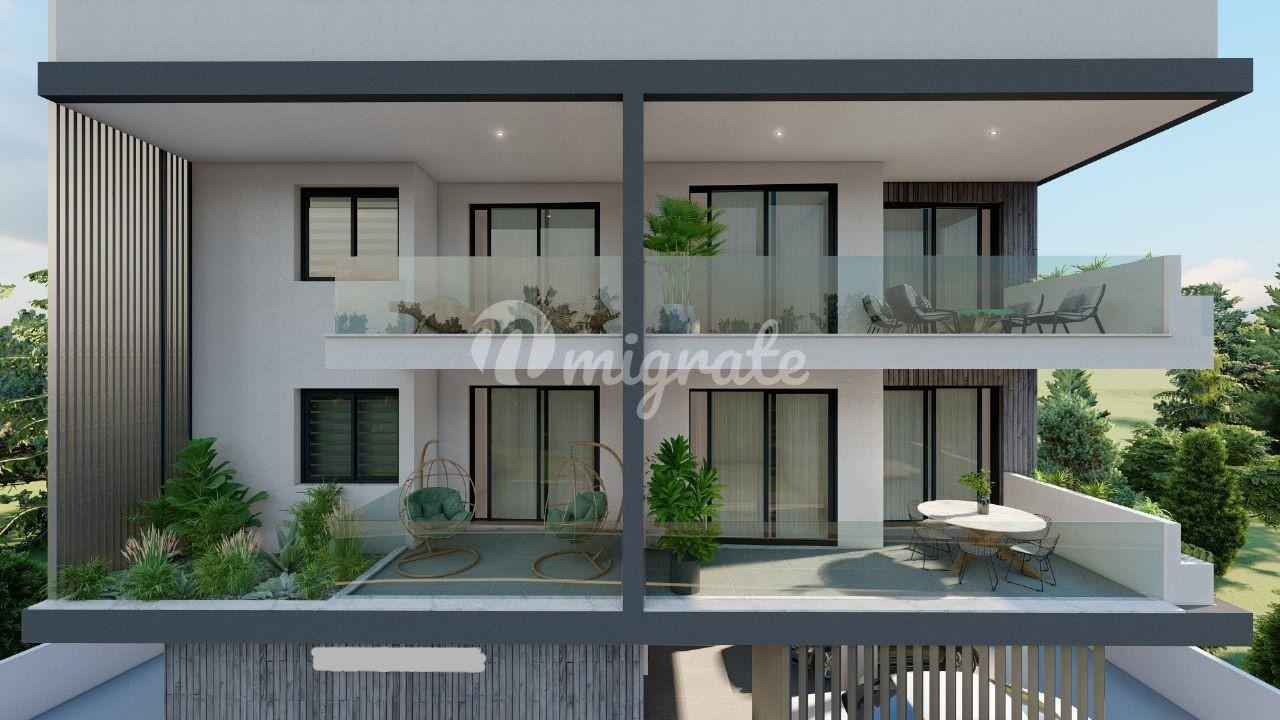Апартаменты с 1 спальней на первом этаже в Ливадии, Ларнака
 (1 Bedroom Ground Apartment in Livadia, Larnaca)