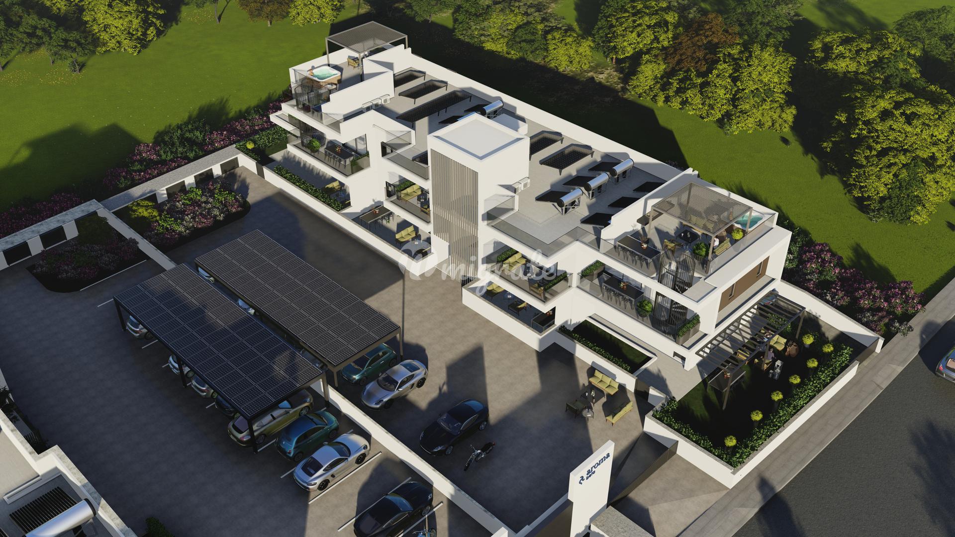 Апартаменты с 1 спальней на первом этаже в Ипсонасе, Лимассол
 (1 Bedroom Ground Apartment in Ypsonas, Limassol)