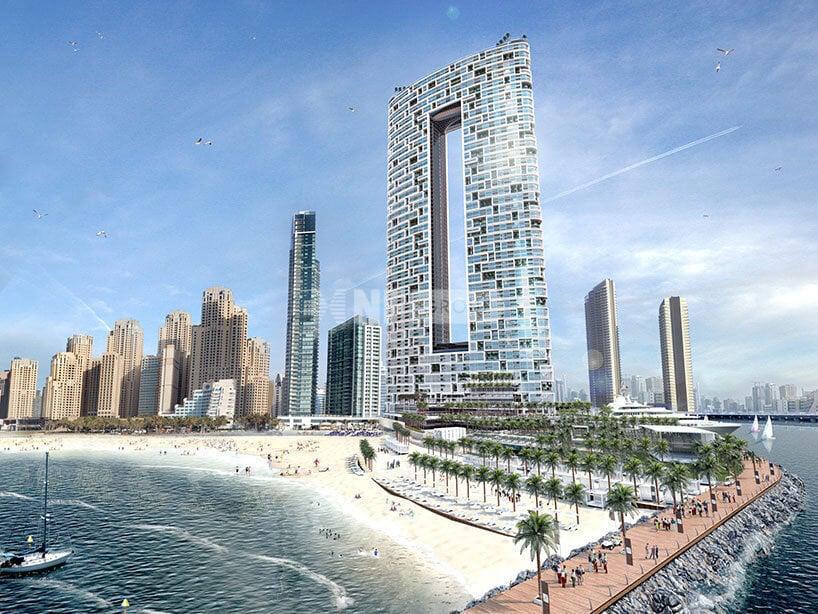 Двухкомнатные апартаменты с отельным управлением (2 BR in Jumeirah Gate Tower 2)