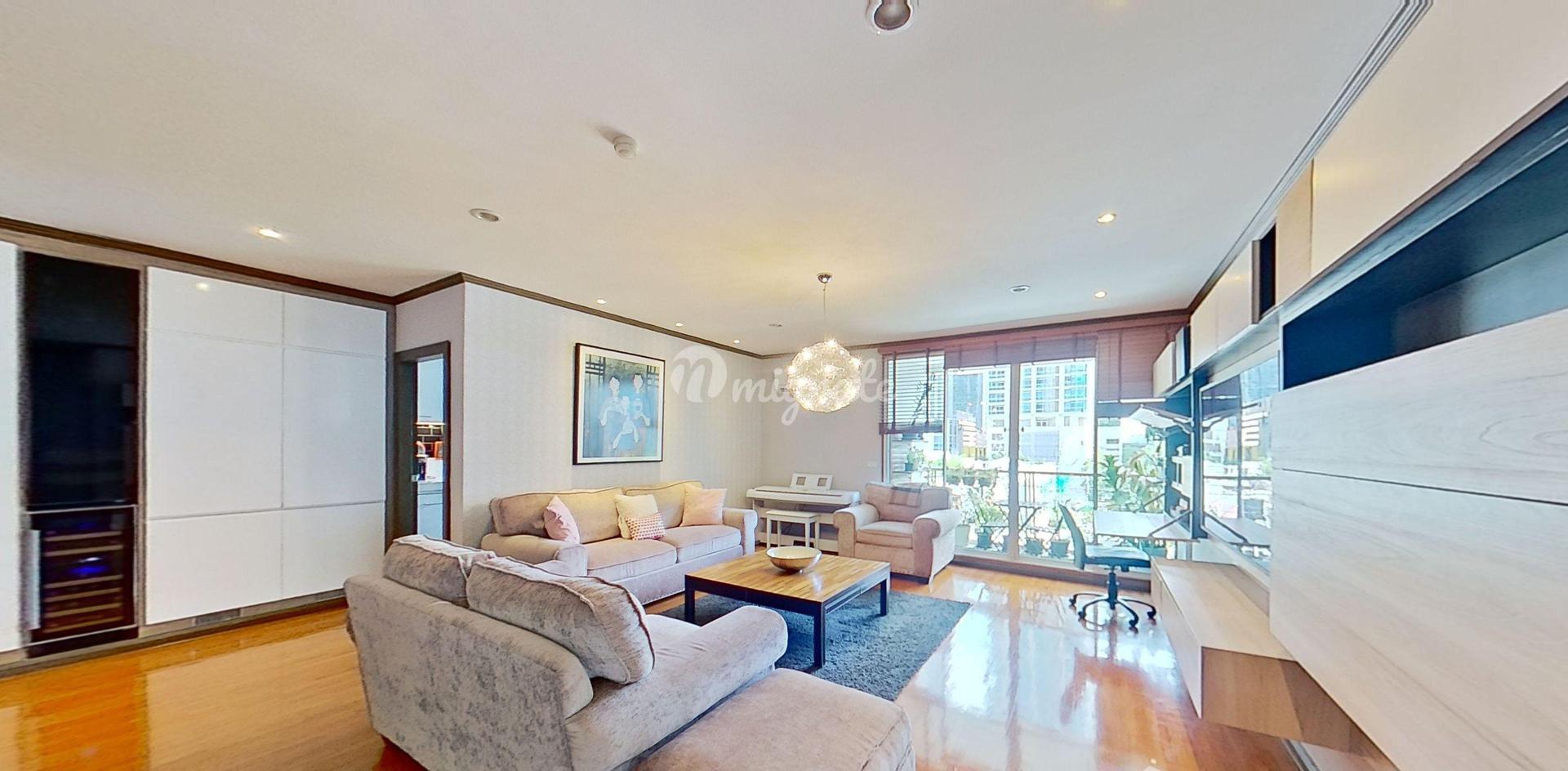 2 спален Кондо на продажу в Noble House Ruamrudee (Noble House Ruamrudee)