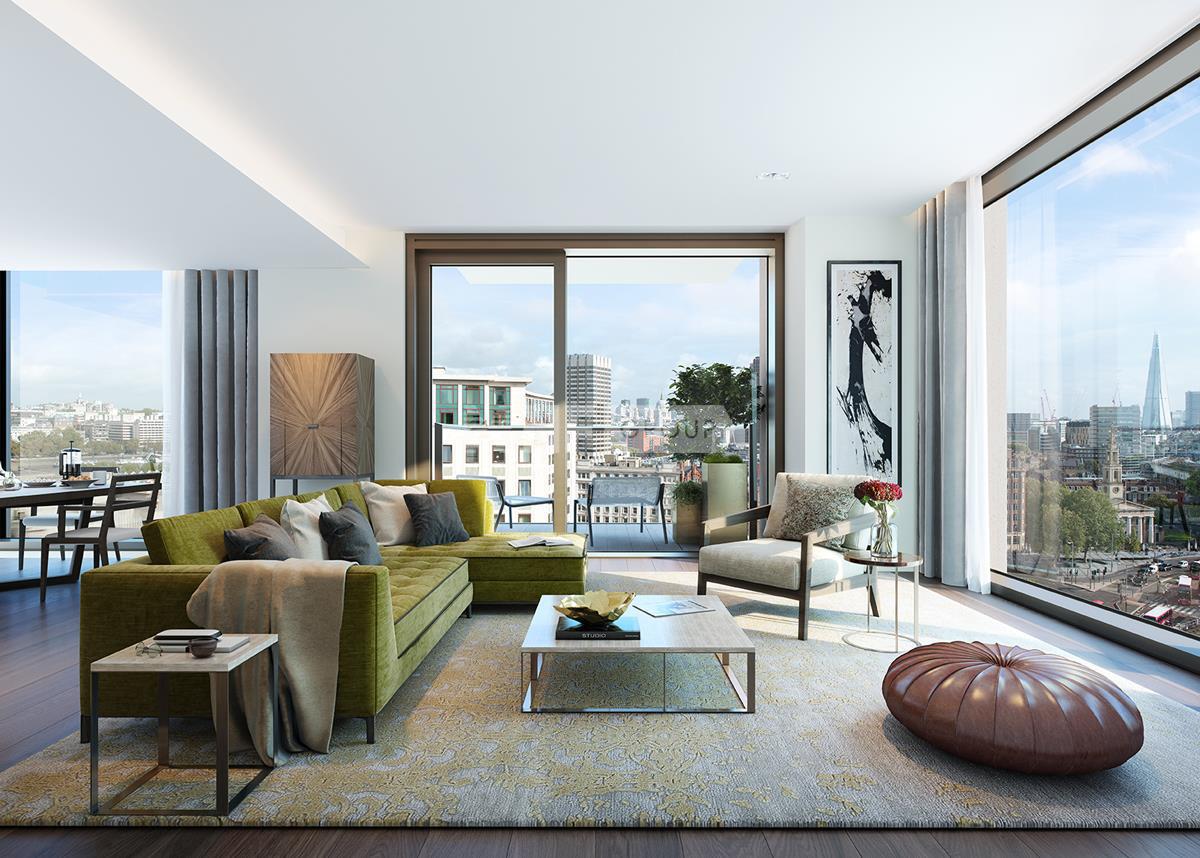 Квартира в Southbank Place, Belvedere Road, London, SE1