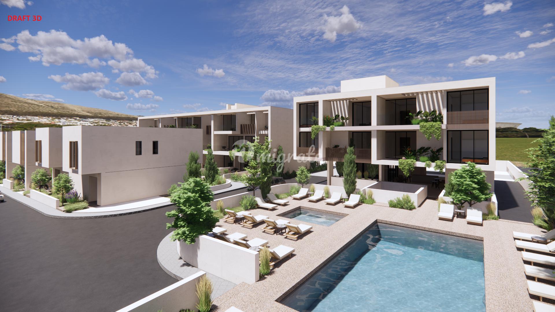 Квартира с 1 спальней в Эмбе, Пафос
 (1 Bedroom Apartment in Emba, Paphos)