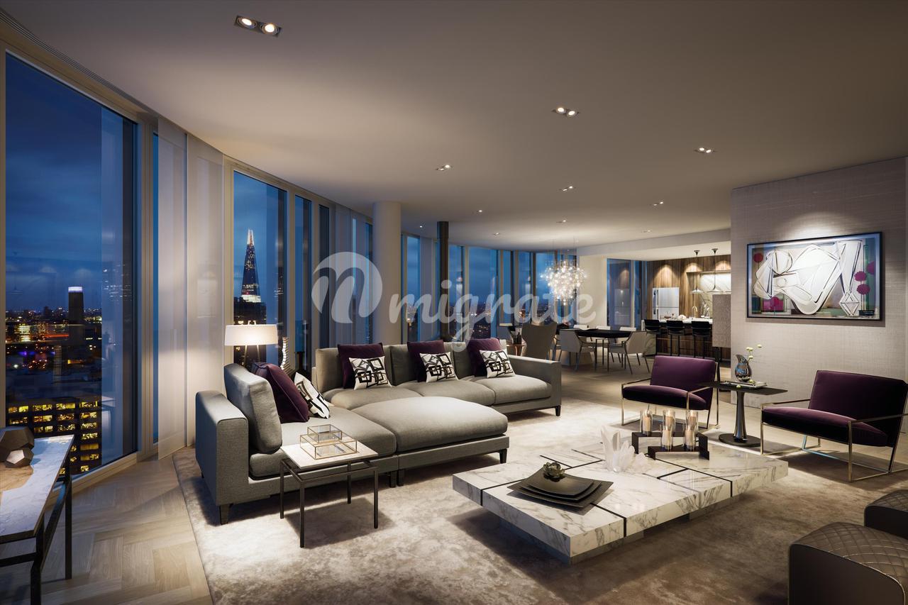 Квартира в South Bank Tower, Upper Ground, London, SE1