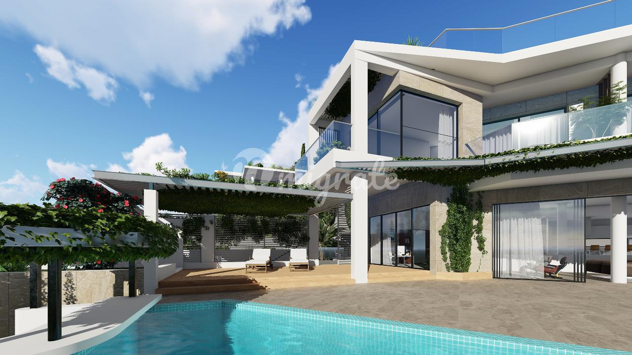 Комплекс вилл в элитном районе Лимасола (Sky nest villas)