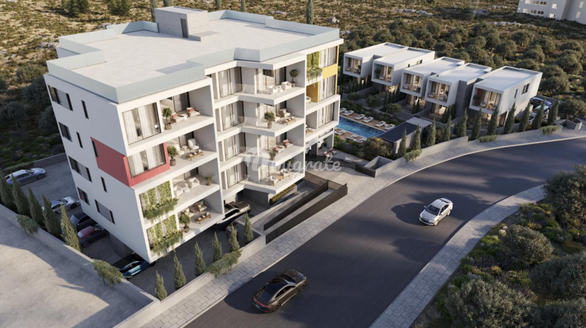 Квартира с 2 спальнями в комплексе Tombs Of the Kings, Пафос
 (2 Bedroom Apartment in Tombs Of the Kings, Paphos)