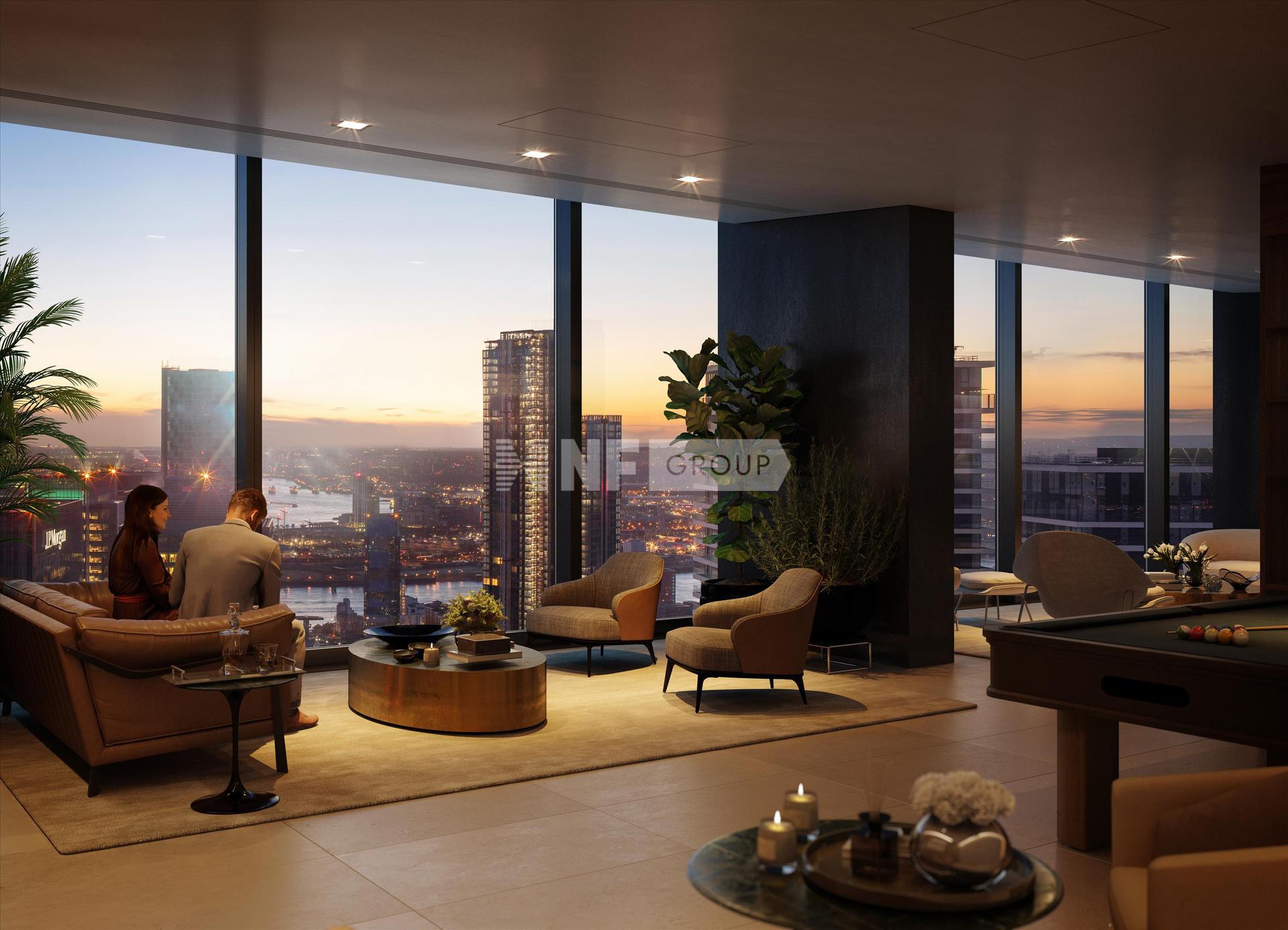 Квартира в 41.04 The Landmark Pinnacle, Westferry Road, Isle Of Dogs, London, E14