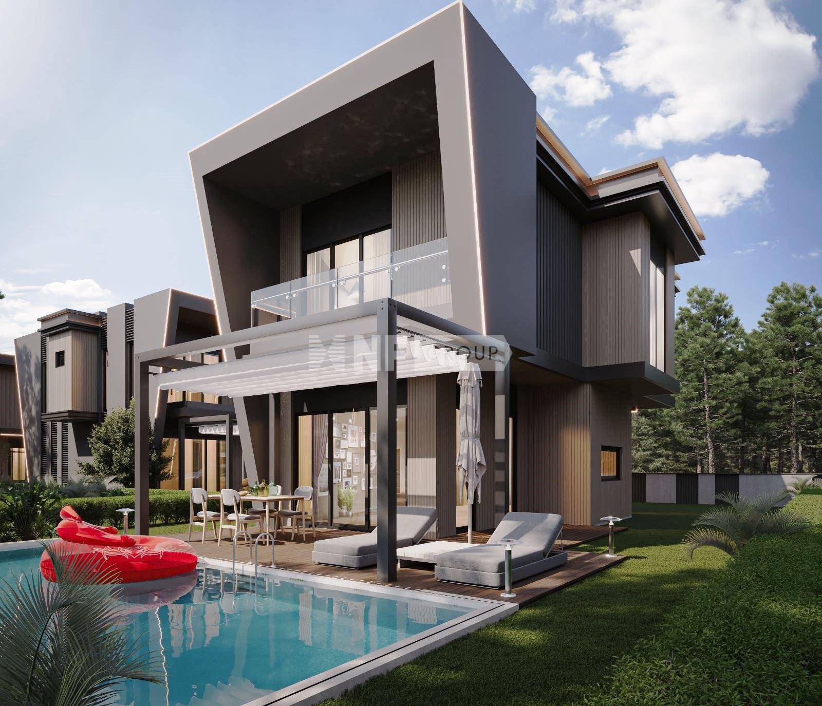 Роскошные виллы в Кушадасы, Турция (Aynival Luxury Villas Davutlar Kusadasi)