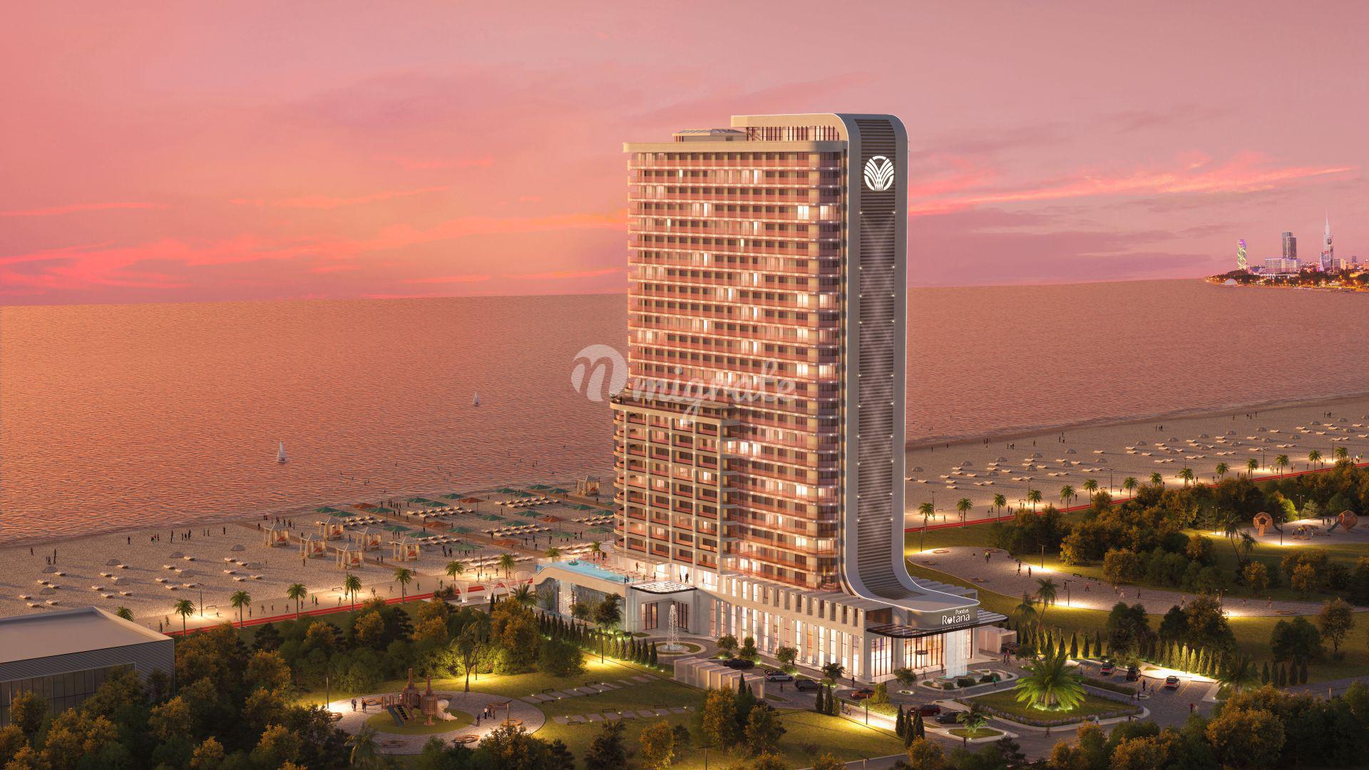 Отель 5* на первой линии в южной части Батуми (Pontus Rotana)