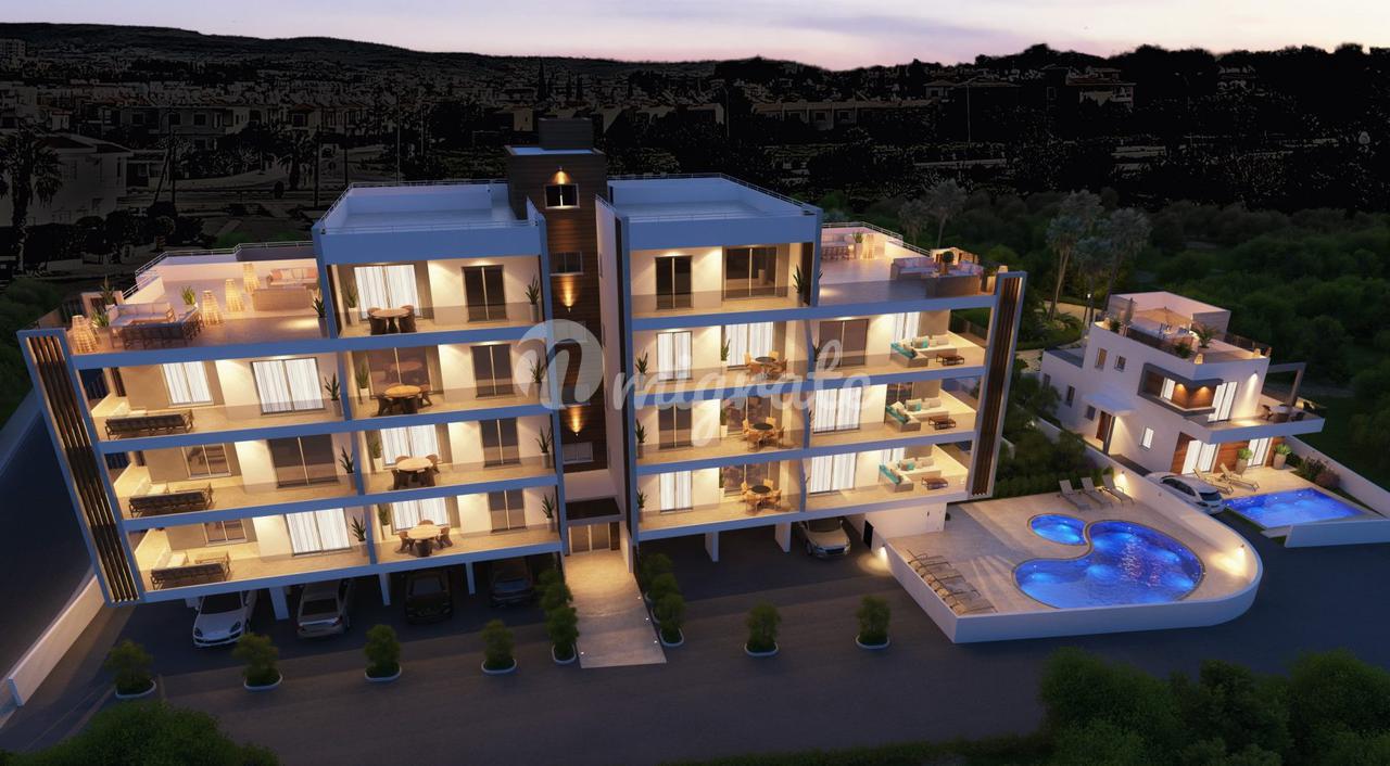 Пентхаус с 3 спальнями в Като Пафос, Пафос
 (3 Bedroom Penthouse in Kato Paphos, Paphos)