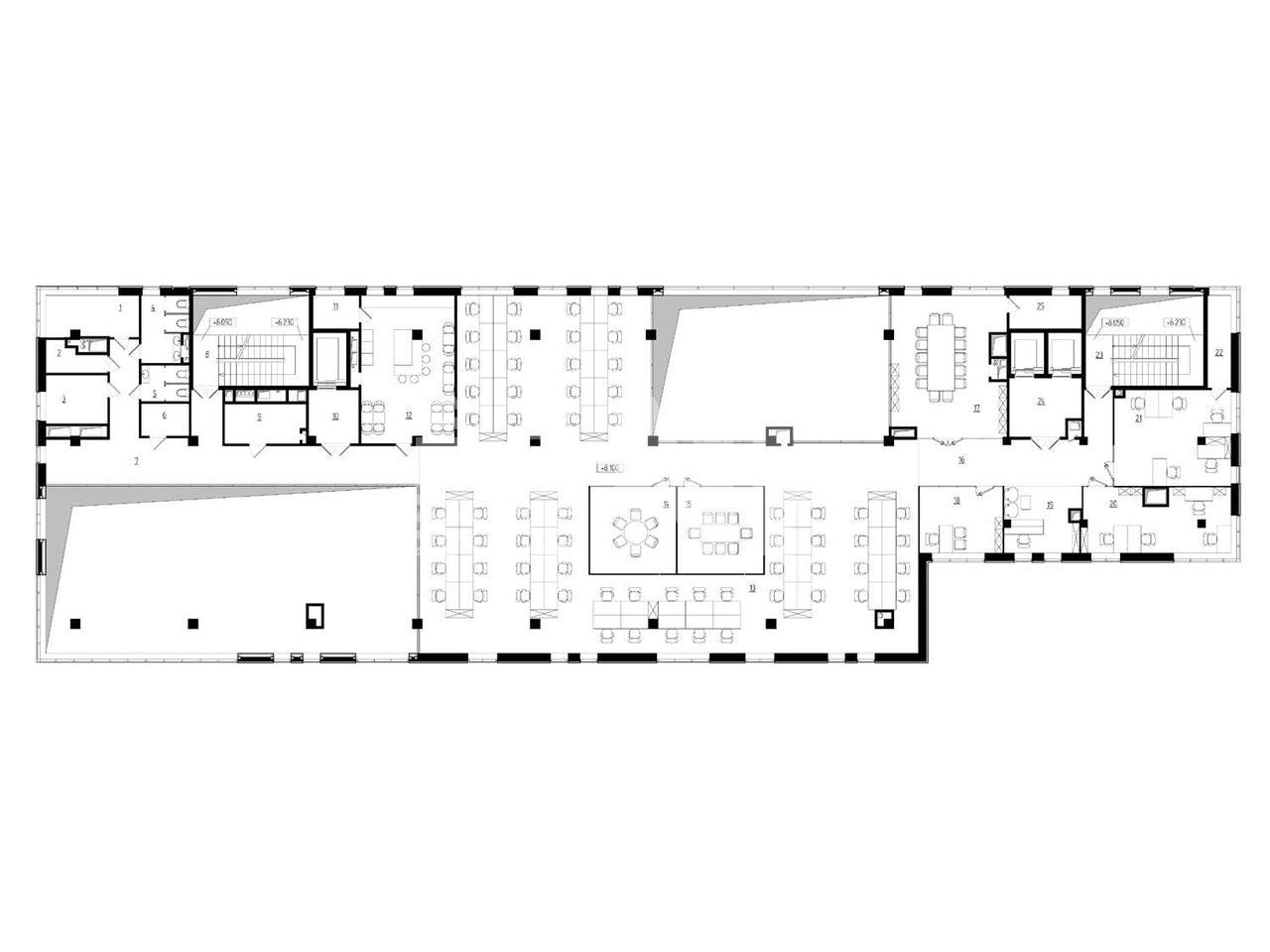 Аренда офиса 6 700 м², 1-6 этаж - Кржижановского улица, д. 13 к. 3, Москва  | Лот ol37316