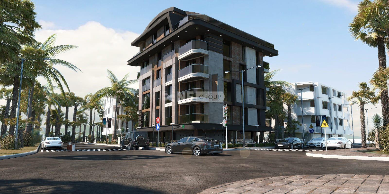 Современный жилой комплекс семейной концепции в Коньяалты (Ailas - AN433)