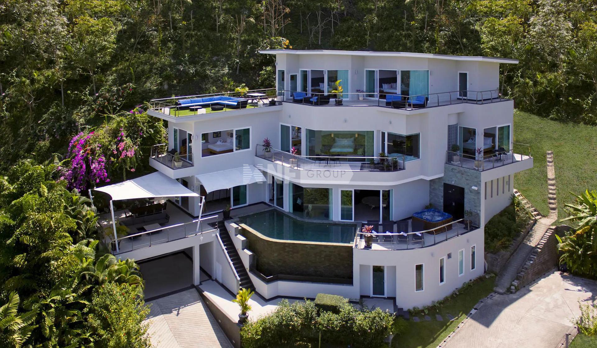7 Bedroom Pool Villa with Open Seaview