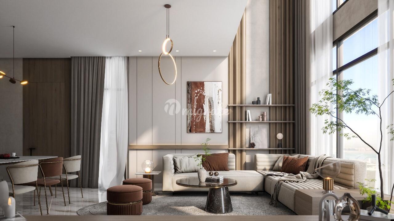 Квартира с 3 спальнями в The District (3 BR Apartment in The District)