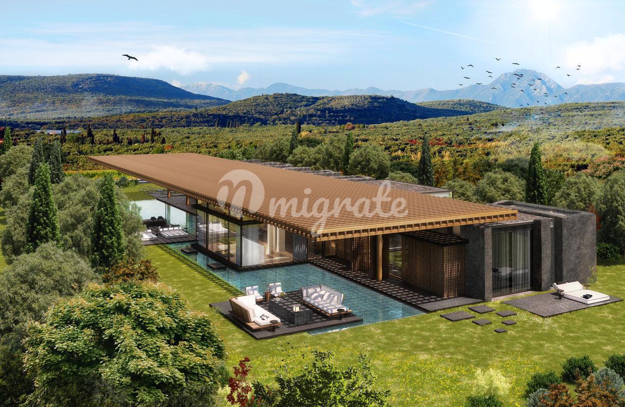 Вилла с видом на гольф-поле