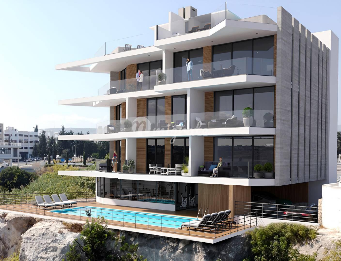 Квартира с 1 спальней в центре города, Пафос
 (1 Bedroom Apartment in City Center, Paphos)