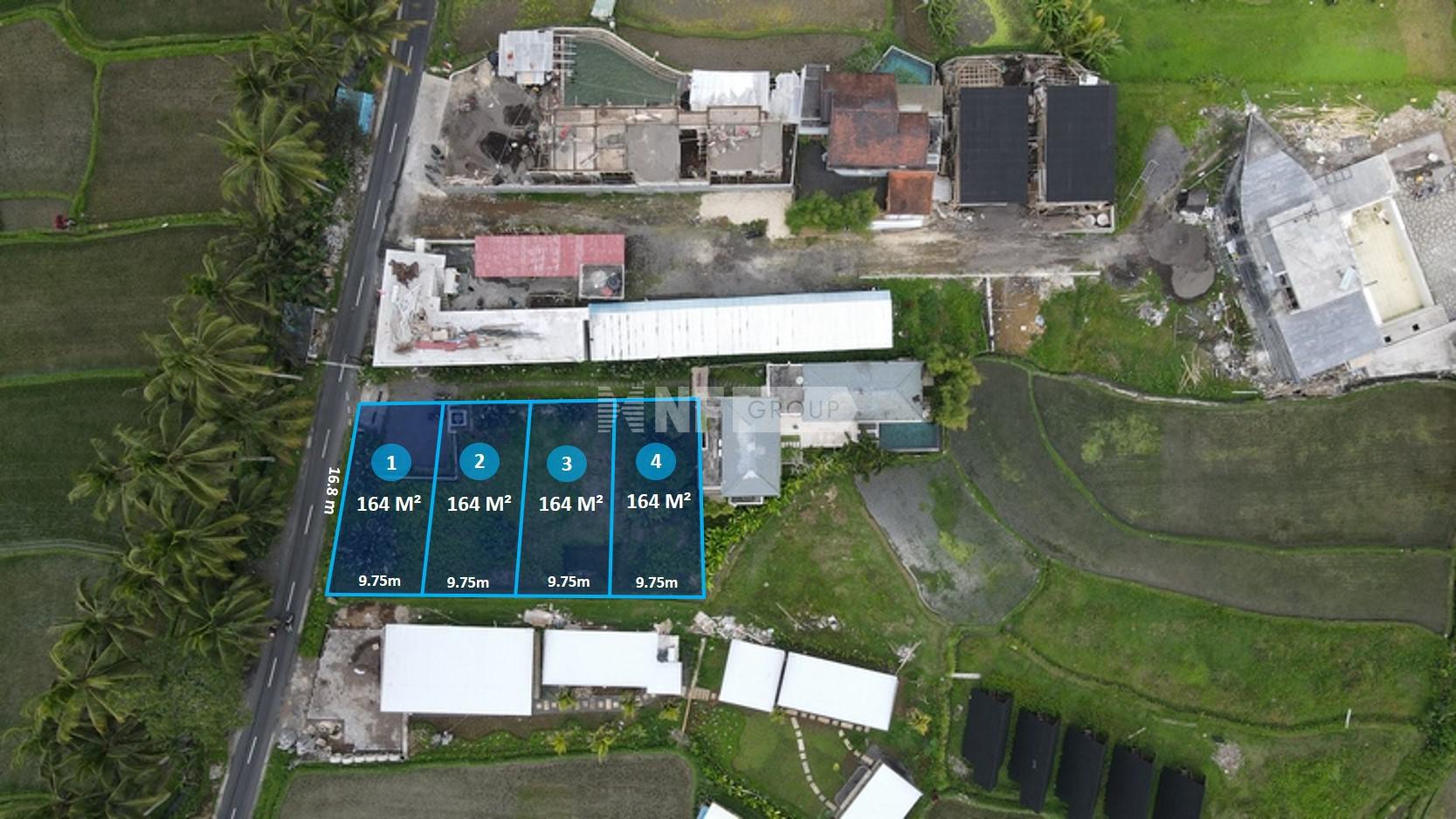 Exclusive 164 sqm Land With Rice Field Views