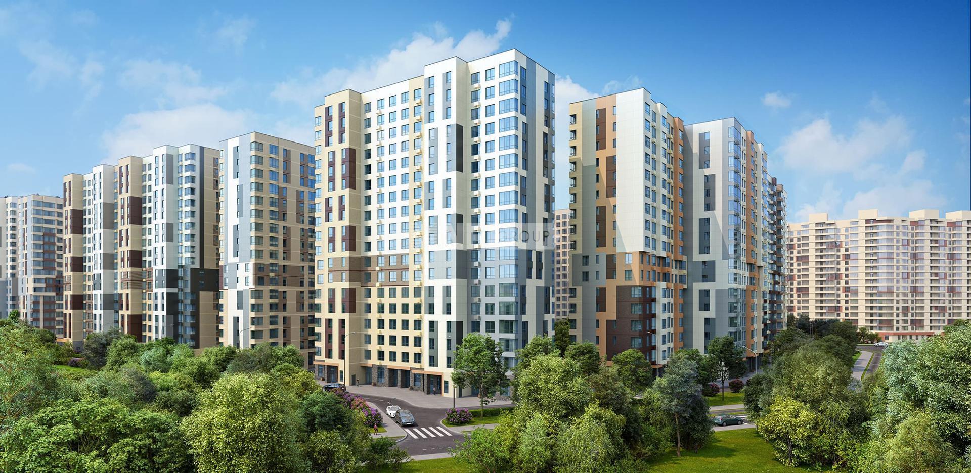 ЖК Новое Медведково (ZhK Novoe Medvedkovo, Moskovskaya obl., Mytishchi, pr. Astrakhova)