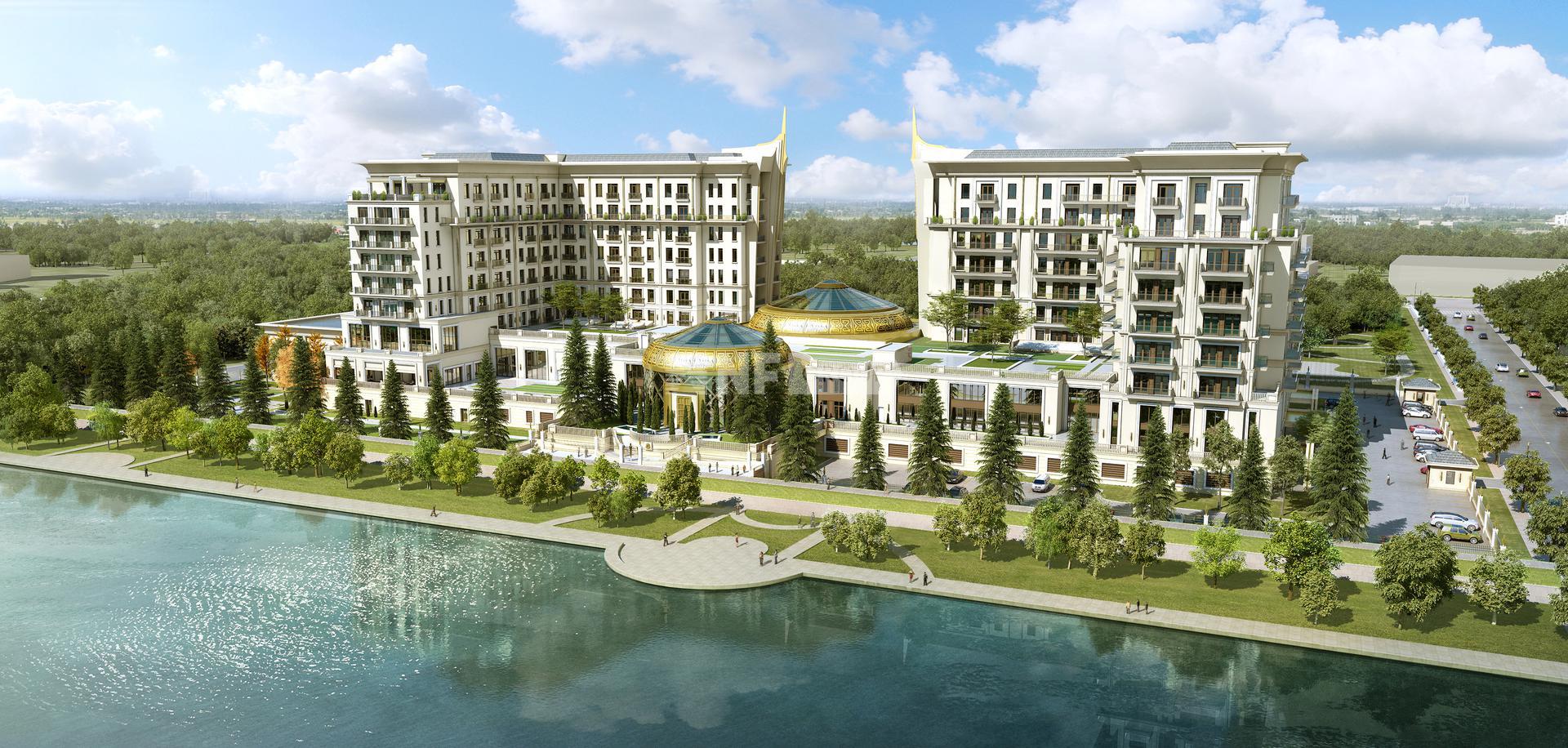 Апартаменты в жилом и отельном комплексе в центре Астаны (St. Regis Astana)