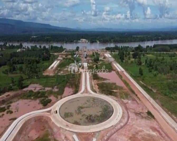 Земельный участок на продажу (Large plot of land for sale, Wisit - Bueng Kan Subdistrict, next to Thai Lao Bridge.)