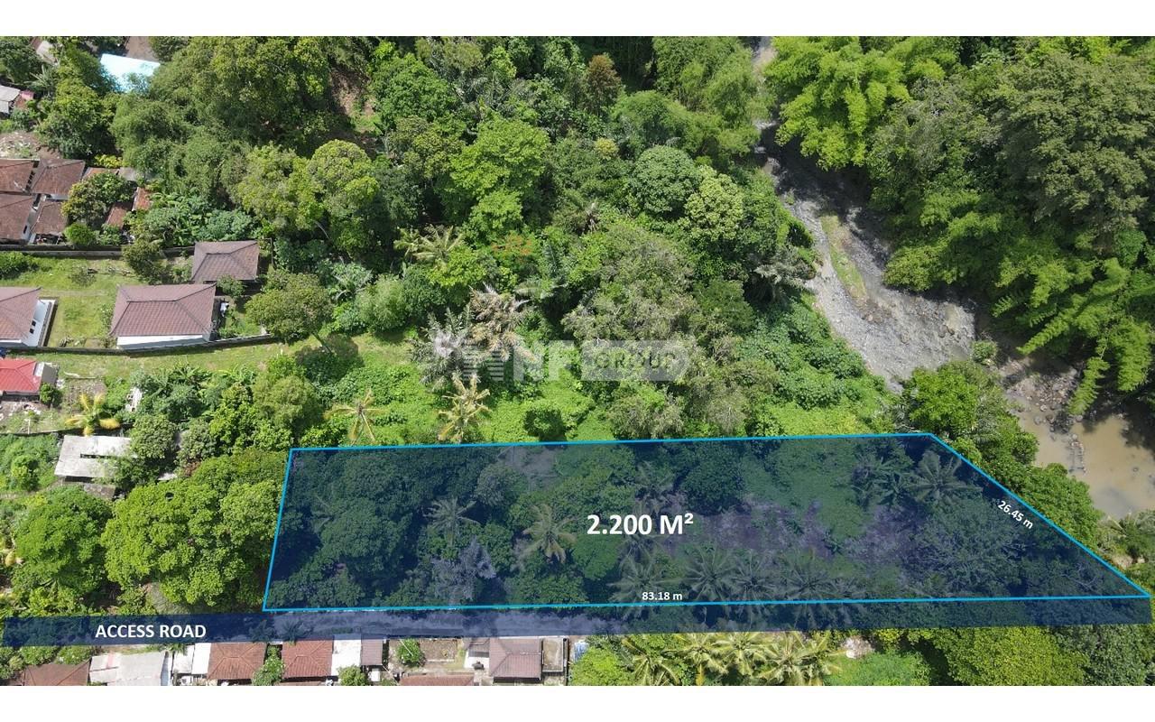 Lush Riverfront Land in Buwit with Easy Access to Nuanu and Canggu