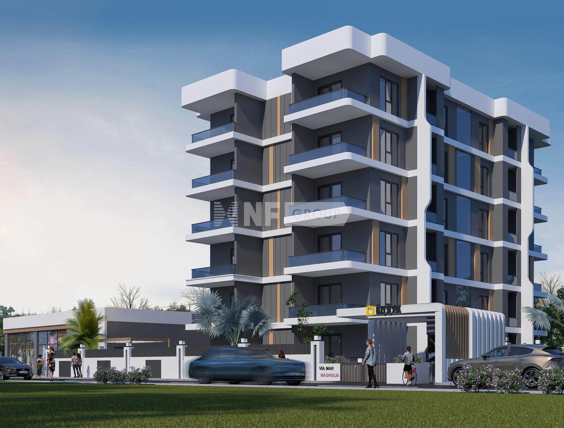 Современный комплекс в динамично развивающемся районе Антальи (Ailas - AN415)