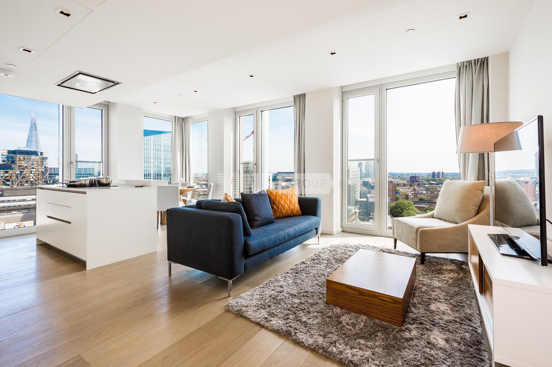 Панорамная квартира в Лондоне (Southbank Tower, London, E1 AZ Real Estate)