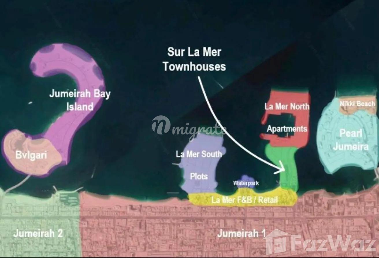 5 спален Таунхаус на продажу в Sur La Mer (Sur La Mer)