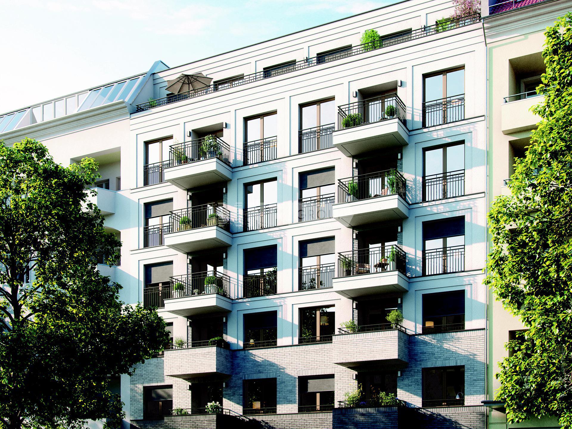 Апартаменты премиум-класса в новом проекте Берлина (Schlueterstr 18)