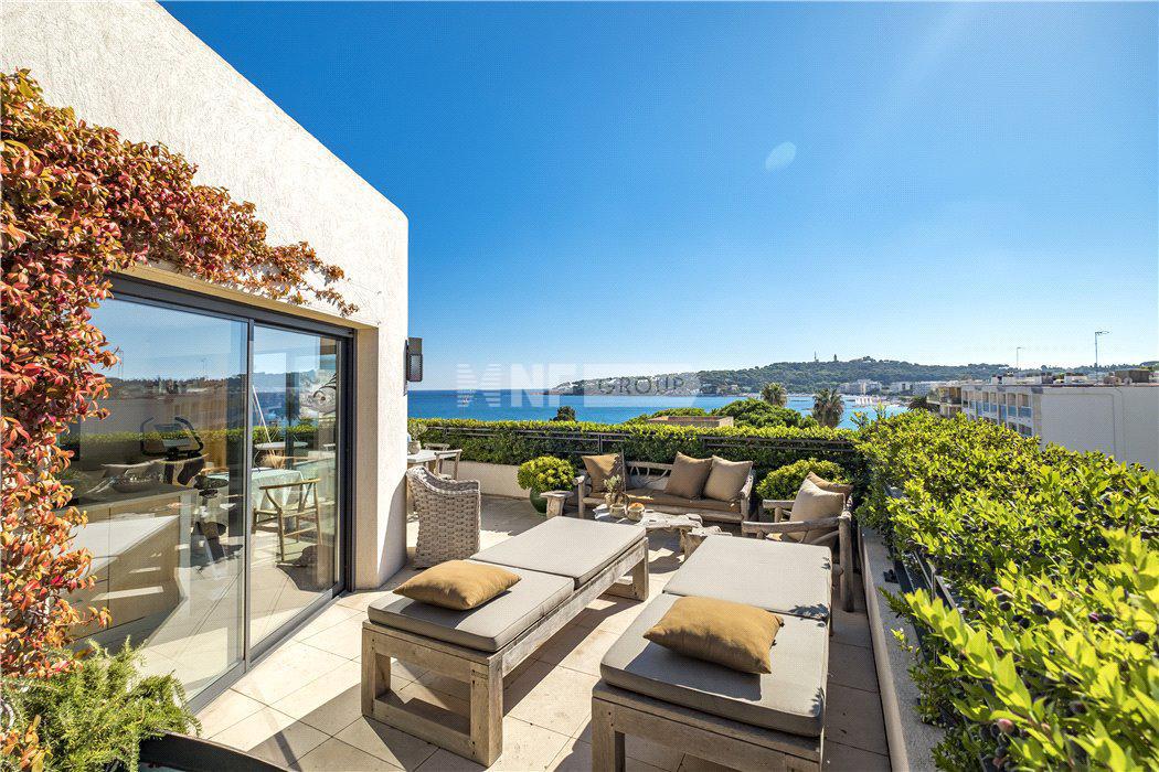 Апартаменты с панорамным видом на море на мысе Антиб