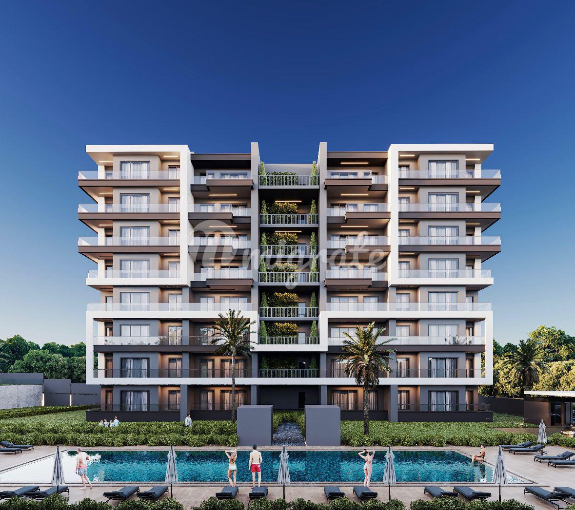 Жилой комплекс семейной концепции в районе Алтынташ города Анталии (Viva defne)