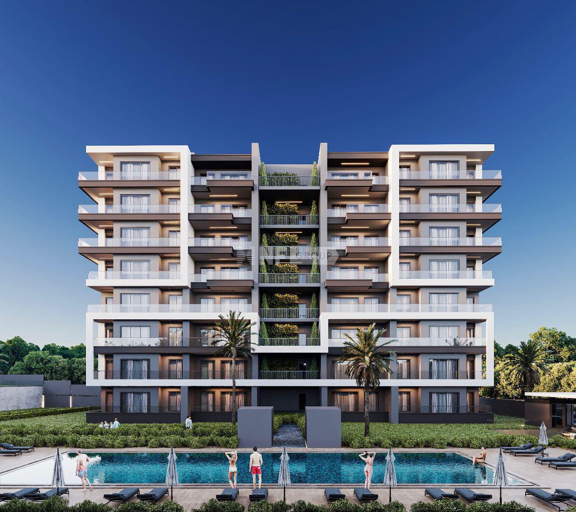 Жилой комплекс семейной концепции в районе Алтынташ города Анталии (Viva defne)