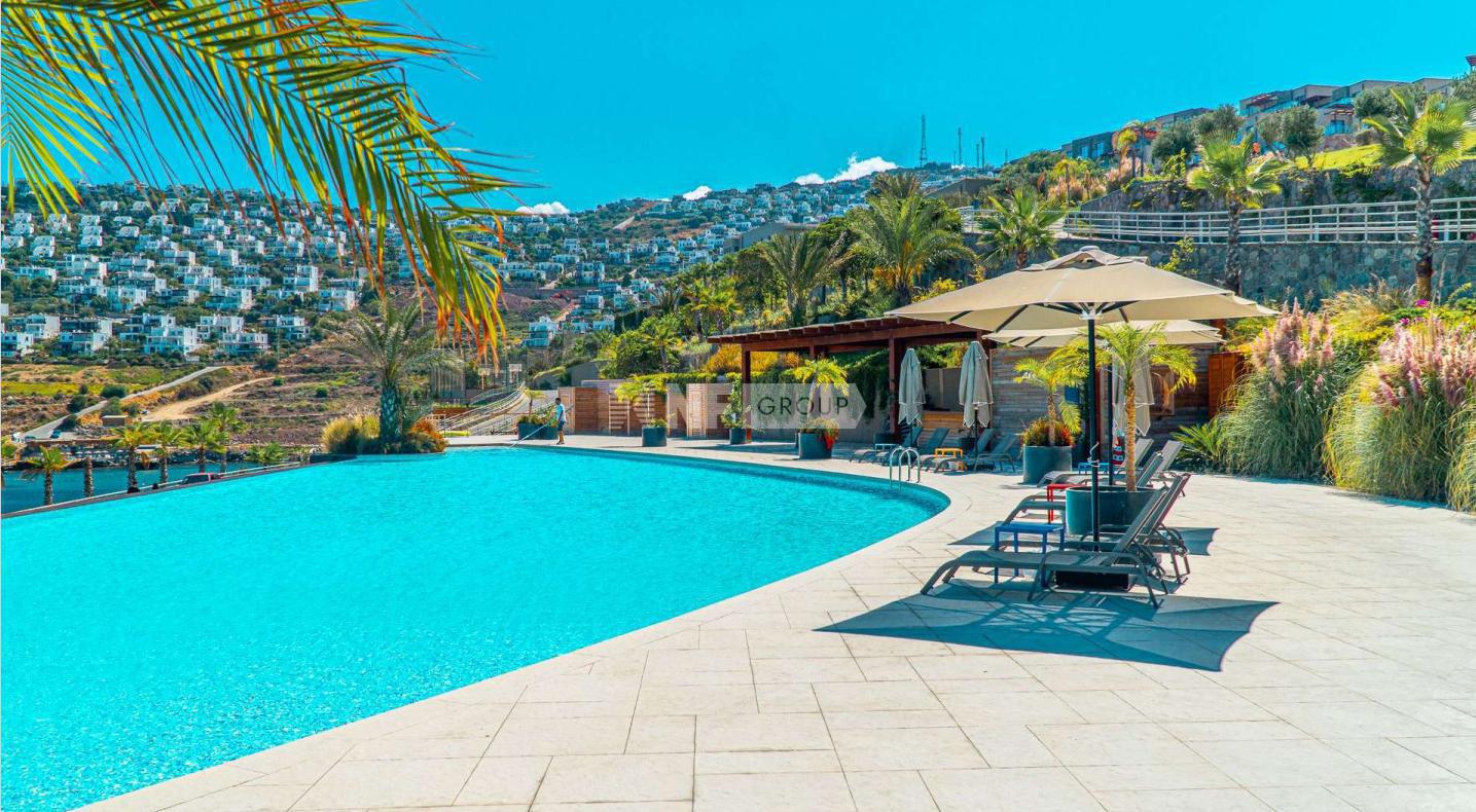 Аутентичная вилла с видом на море в Ялыкаваке, Бодрум (Villa Fenos Yalikavak)