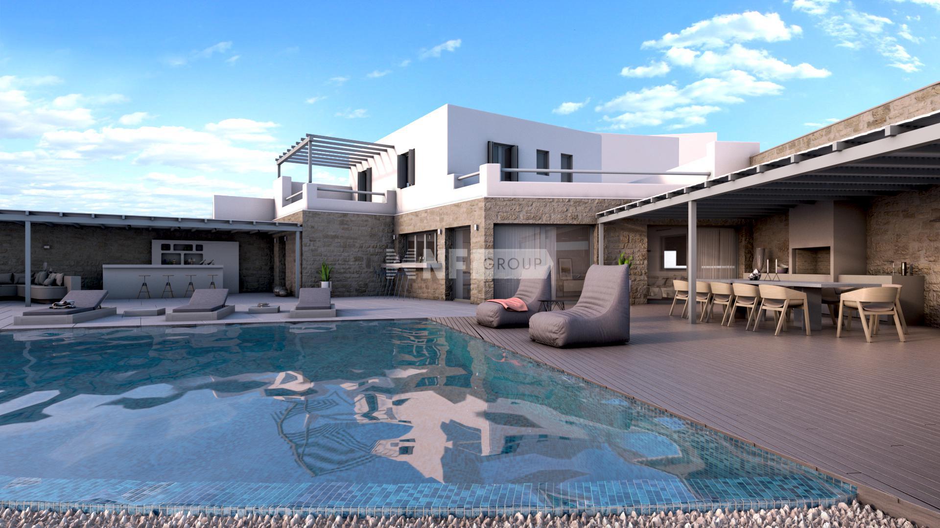 Комплекс вилл на побережье на острове Миконос (Greekdom (Айса Бобаева))