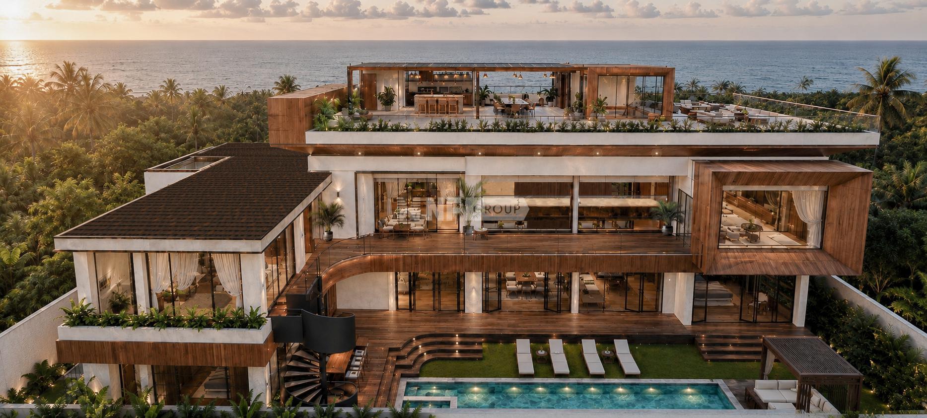 6 Bedroom Villa with Luxurious Modern Design in Uluwatu