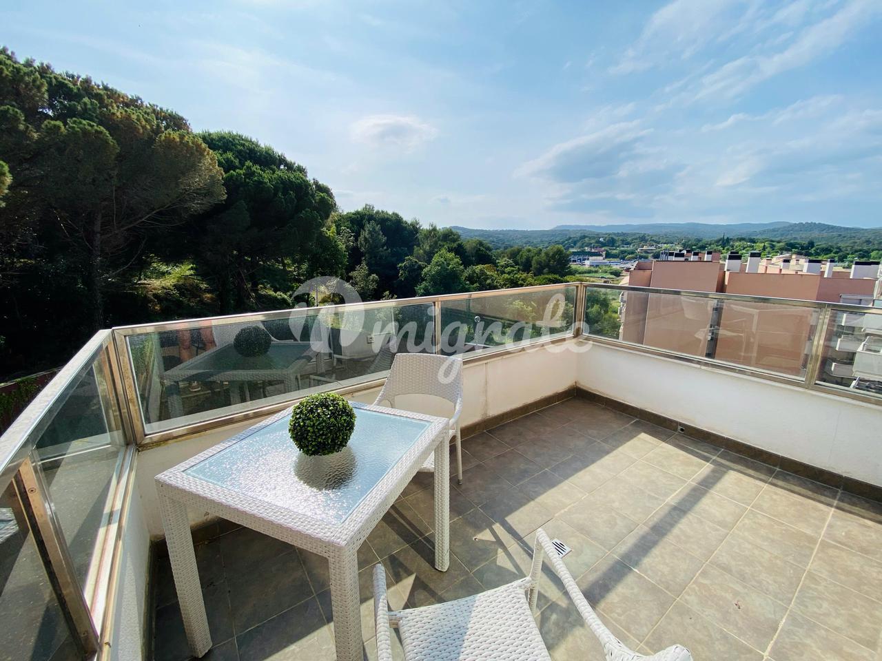 Квартира на последнем этаже в красивом комплексе в Льорет де Мар (flat48394)