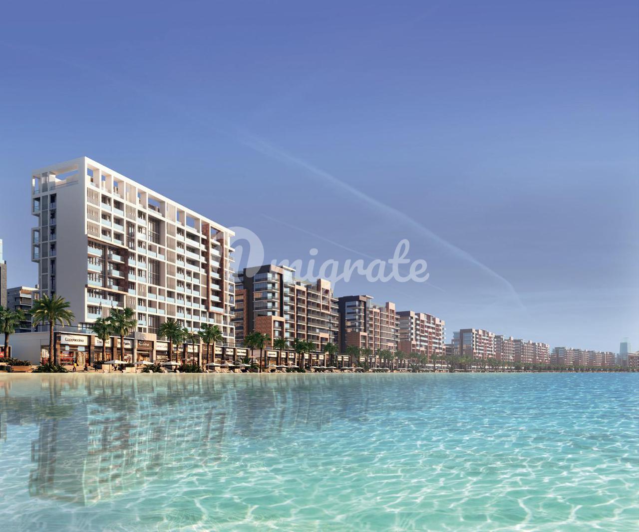 Жилой комплекс на берегу Дубайского канала (Riviera Beachfront)