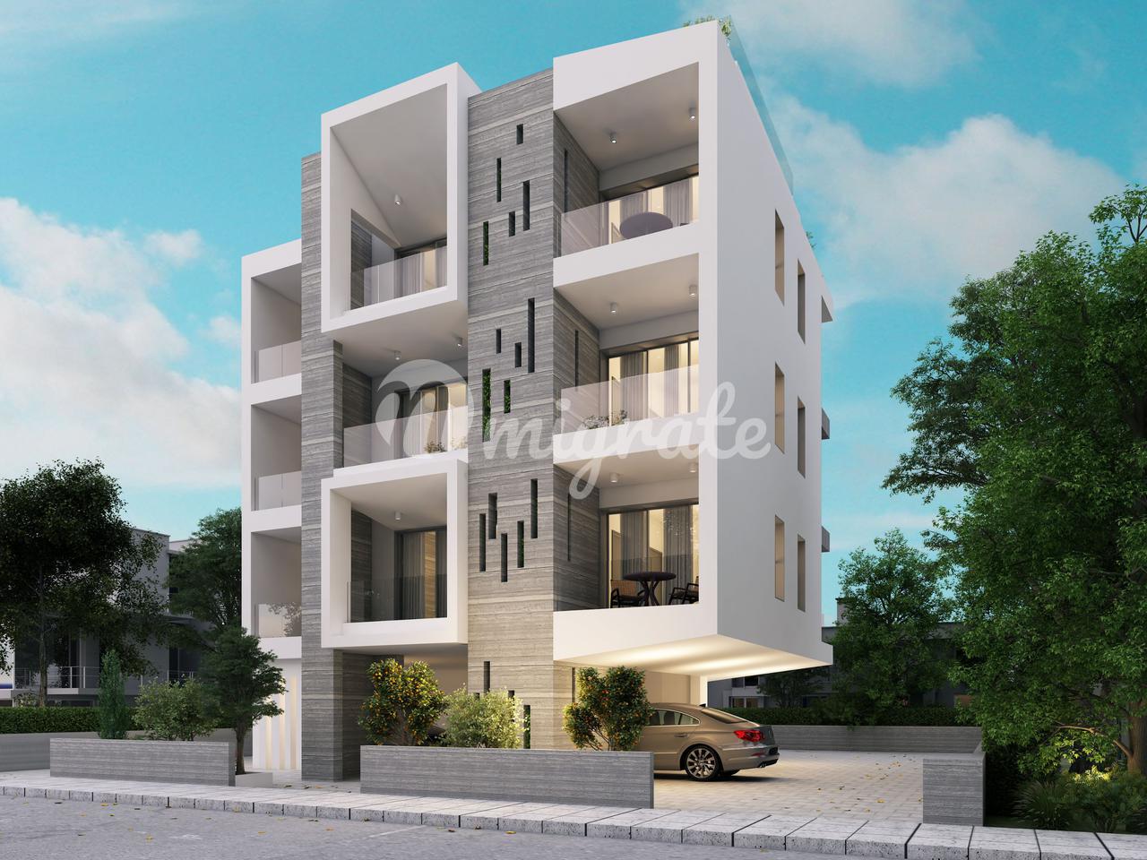 Роскошные апартаменты в Пафосе с потрясающим видом (Agora Residences 1 (Island blue))