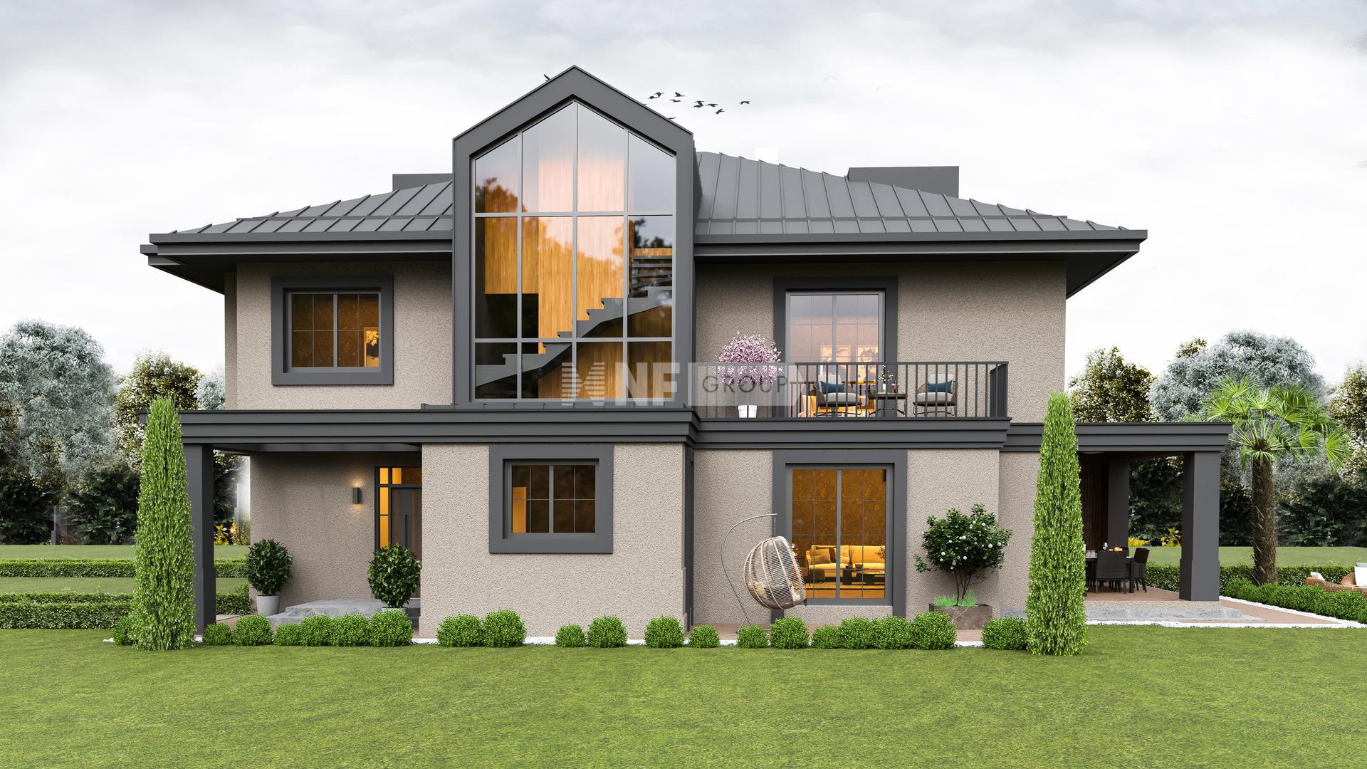 Вилловый комлекс рядом с гольф-клубом и лесом в Стамбуле (IST310 Kemer Country Su Evleri)