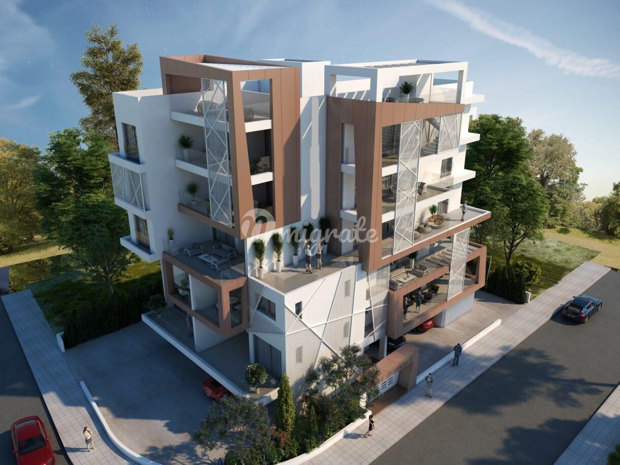 Апартаменты с 1 спальней в Арке Макариос III, Ларнака
 (1 Bedroom Apartment in Arch Makarios III, Larnaca)