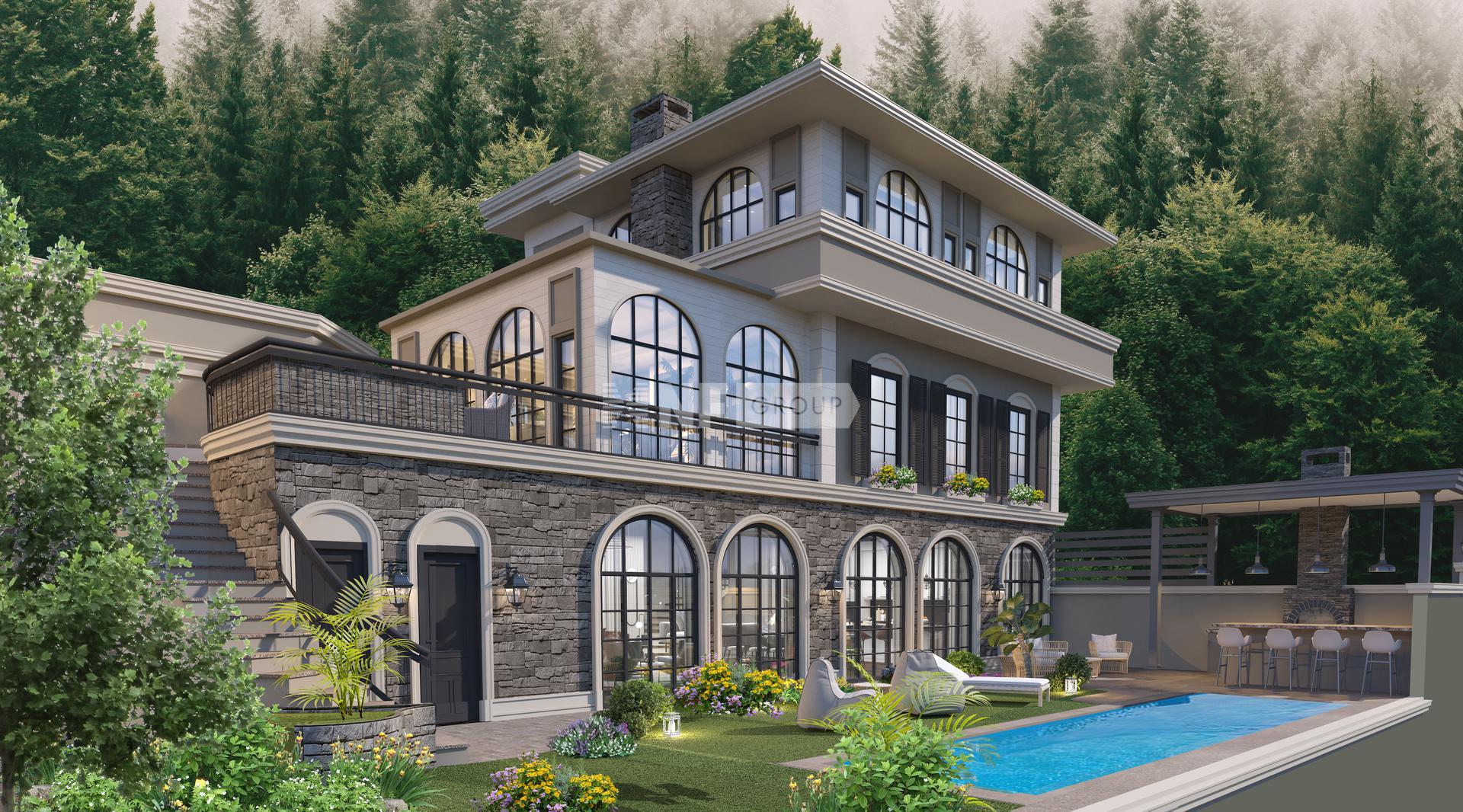 Роскошный вилловый комплекс в экологически чистом районе Стамбула (IST351 - Azure Villas Reşadiye)