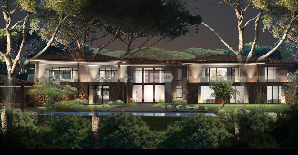 Вилла в новом роскошном жилом комплексе в Сен-Тропе