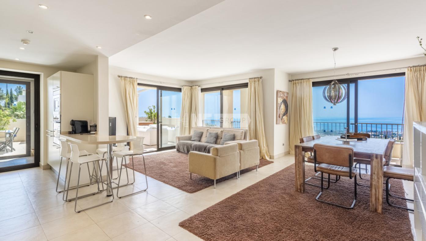 Апартаменты с видом на море в Марбелье