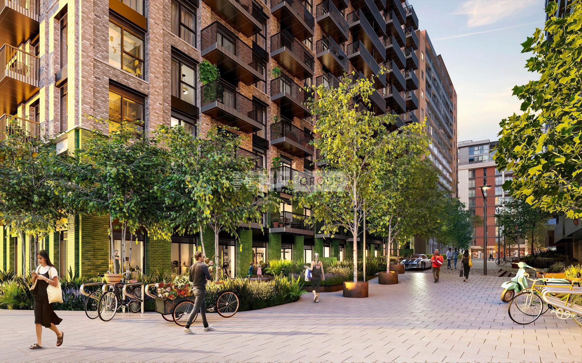 Квартира в C4.08.06, Royal Eden Docks, 12 Western Gateway, Royal Docks, London, E16