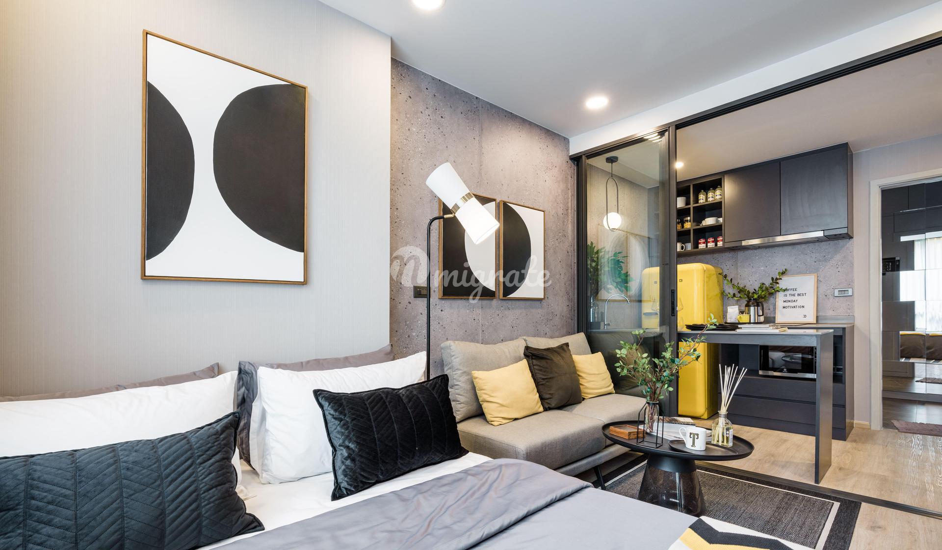 1 спален Кондо на продажу в Groove Scape Ladprao - Sutthisan (Groove Scape Ladprao - Sutthisan)