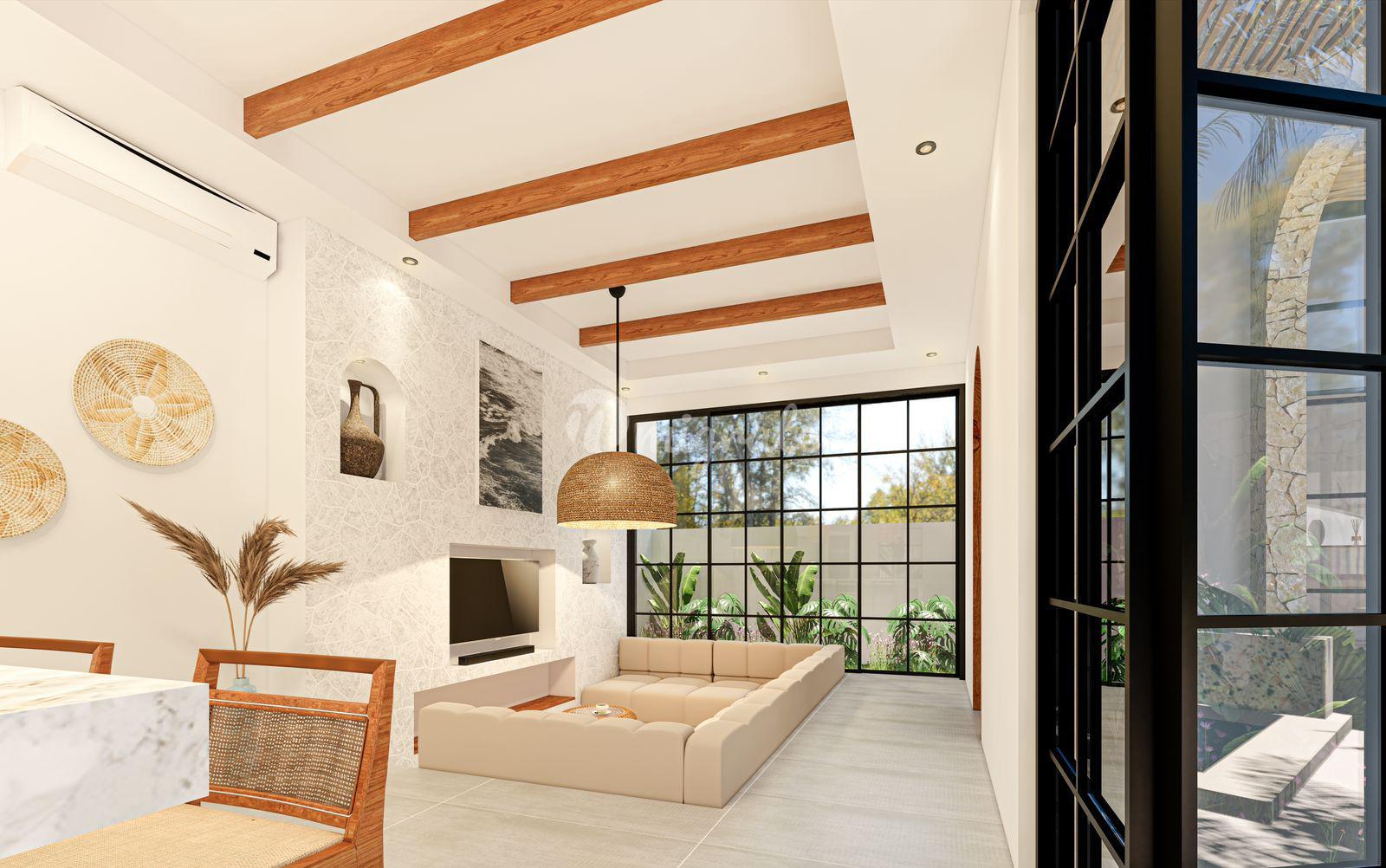 Однокомнатная вилла рядом с пляжем (Bingin Palm Residence YOLLA VILLAS)