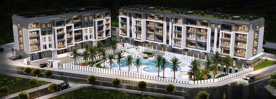 Жилой комплекс апартаментов в Кушадасы (Kusadasi Center Residences)
