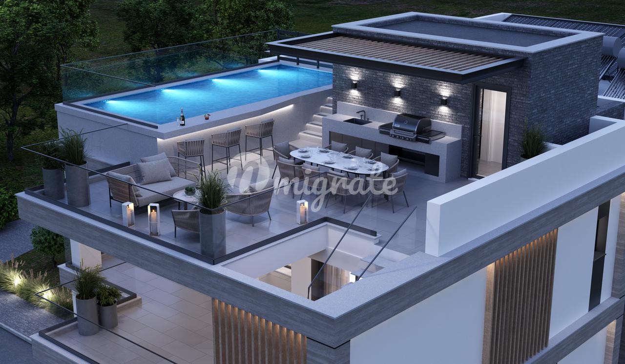 Пентхаус с 3 спальнями в районе Колумбия, Лимассол
 (3 Bedroom Apartment Penthouse in Columbia area, Limassol)
