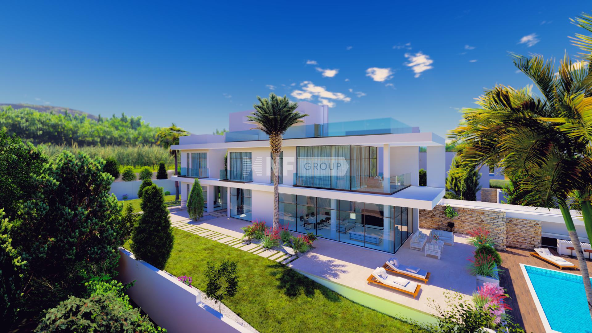 Современные виллы на песчаном пляже (Calma villas (Aristo))