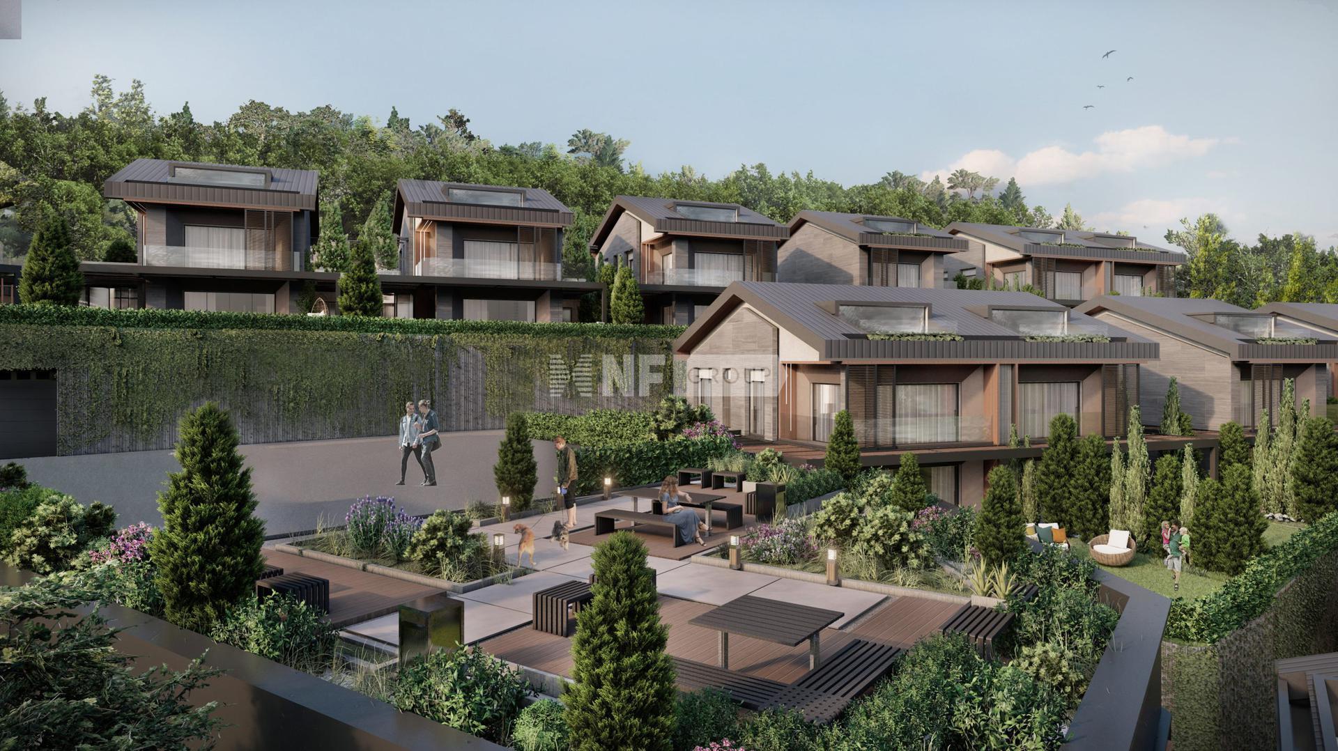 Вилловый комплекс семейной концепции в экологически чистом районе Сарыер (IST272 -Flamingo Zekeriyaköy)