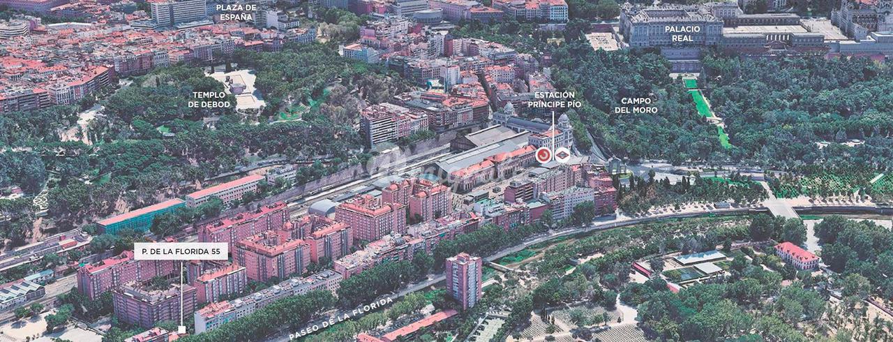 Земельный участок под застройку в Paseo de la Florida, 28008, Moncloa-Aravaca, Madrid, Spain